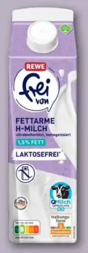 REWE Center Rewe Frei Von H-Milch Laktosefrei Angebot