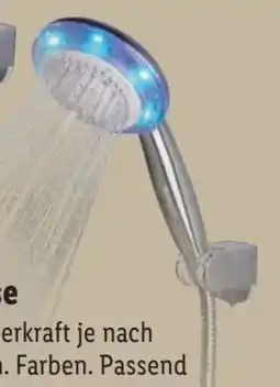 Lidl Livarno Home LED-Handbrause Angebot