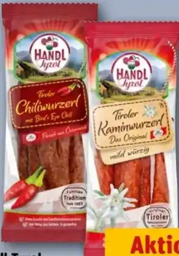 REWE Center Handl Tyrol Kaminwurzerl Angebot
