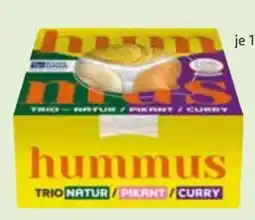 Edeka Kühlmann Vegan Hummus Trio Angebot
