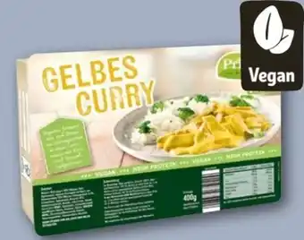 REWE Center Prima Menü Gelbes Curry Vegan Angebot