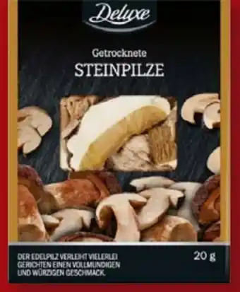 Lidl Deluxe Getrocknete Steinpilze Angebot