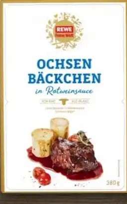 REWE Center Rewe Feine Welt Ochsen-Bäckchen in Rotweinsauce Angebot