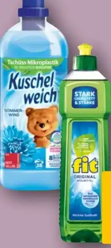 REWE Center Kuschelweich Weichspüler Angebot