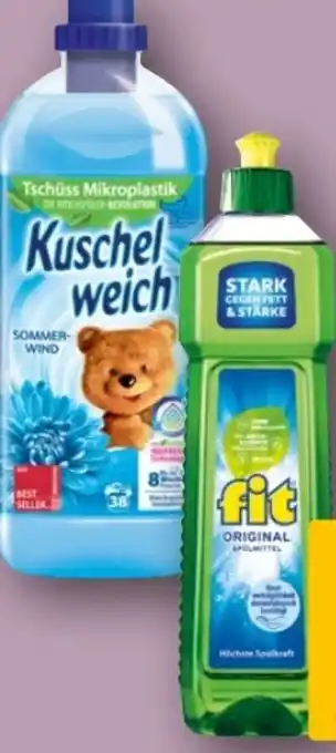 REWE Center Kuschelweich Weichspüler Angebot