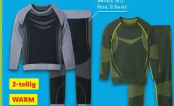 Lidl Lupilu Kinder Seamless-Funktionsunterwäsche 2 tlg Angebot