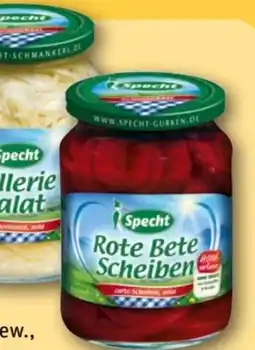 REWE Center Specht Schmankerl Rote Bete Scheiben Angebot
