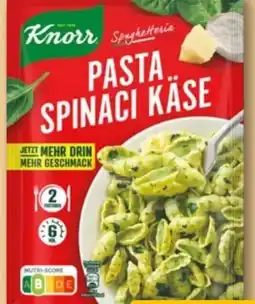 REWE Center Knorr Spaghetteria Pasta Spinaci Käse Angebot