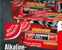 Edeka Gut & Günstig Alkaline-Batterien Mignon AA Angebot