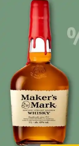 REWE Center Maker`s Mark Kentucky Straight Bourbon Whisky Angebot