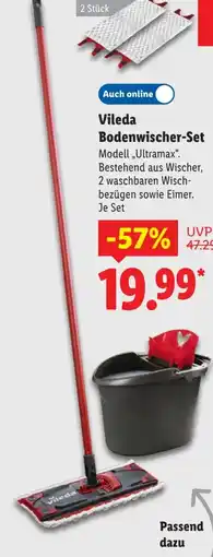 Lidl Vileda Bodenwischer-Set Ultramax Angebot