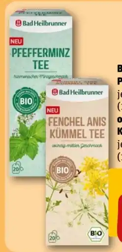REWE Center Bad Heilbrunner Bio Pfefferminz Tee Angebot