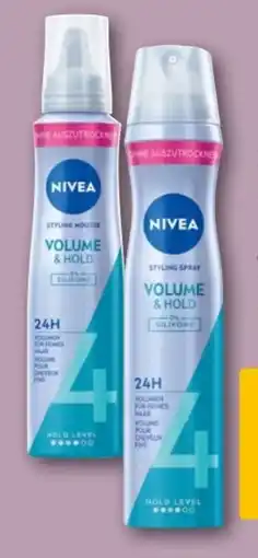 REWE Center Nivea Volumen Kraft & Pflege Schaumfestiger Angebot