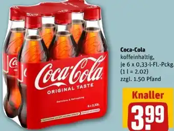 REWE Center Coca-Cola Original Taste Angebot