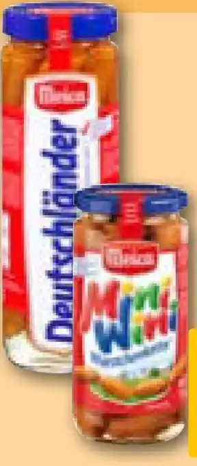 REWE Meica Deutschländer Würstchen Angebot