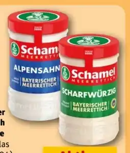 REWE Center Schamel Bayerischer Meerrettich Alpensahne Angebot