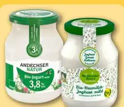 REWE Center Andechser Natur BayBio Bio Joghurt Angebot