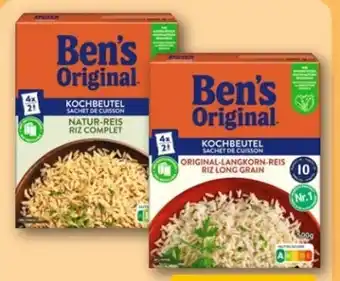 REWE Center Ben's Original Kochbeutel-Reis Angebot