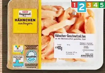 REWE Rewe Regional Hähnchen-Geschnetzeltes Angebot