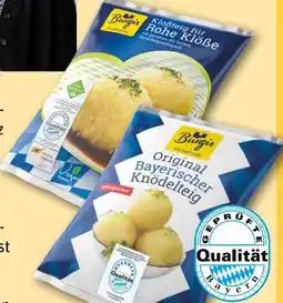 REWE Burgis Original Bayerischer Knödelteig Angebot