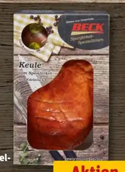 REWE Beck Spanferkel-Keule Angebot