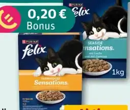 REWE Center Purina Felix Sensations Katzentrockennahrung Angebot
