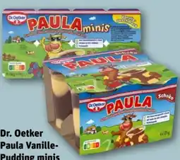 REWE Dr. Oetker Paula Vanille-Pudding Minis Angebot