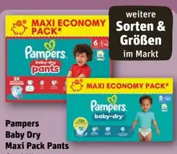REWE Pampers Baby-Dry Pants Maxi Pack Angebot