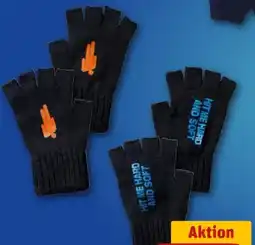 REWE Center Billie Eilish Damen Halbfinger-Handschuhe Angebot