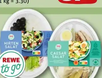 REWE Rewe to go Salatschale Hirten Angebot