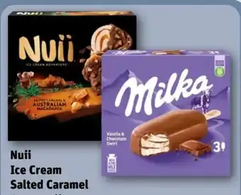 REWE Nuii Ice Cream Salted Caramel & Australian Macadamia Angebot