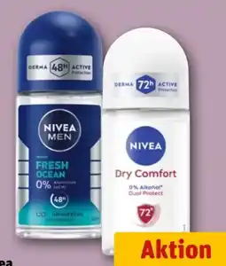 REWE Nivea For Men Deo Roll-On Dry Comfort Angebot