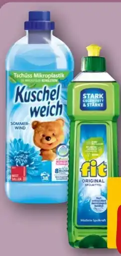 REWE Kuschelweich Weichspüler Angebot