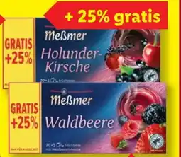 Lidl Meßmer Tee Angebot