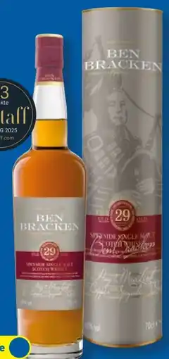 Lidl Ben Bracken Speyside Single Malt Scotch Whisky 29 Jahre Angebot