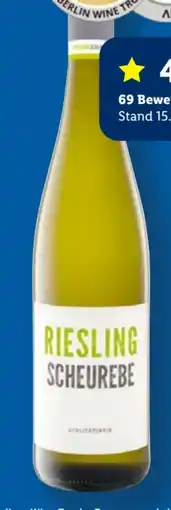 Lidl Riesling Scheurebe Angebot
