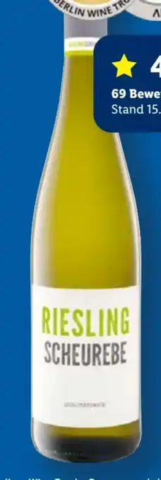 Lidl Riesling Scheurebe Angebot