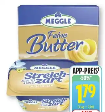 Edeka Meggle Feine Butter Angebot