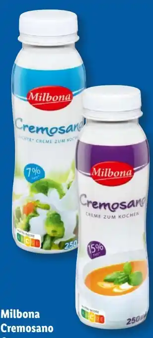 Lidl Milbona Cremosano Angebot