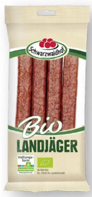 Edeka Schwarzwaldhof Bio Landjäger Angebot