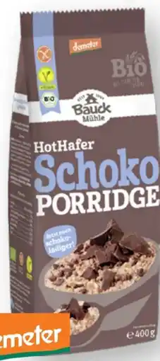 Edeka Bauckhof Bio Porridge Hot Hafer Schoko Angebot