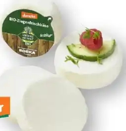 Edeka Unsere Heimat Echt & Gut Bio Ziegenfrischkäsetaler Angebot