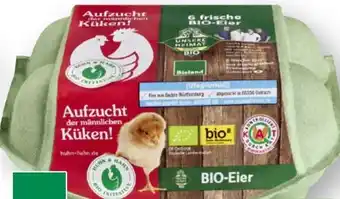 Edeka Unsere Heimat Echt & Gut Huhn Hahn Bio-Eier Angebot