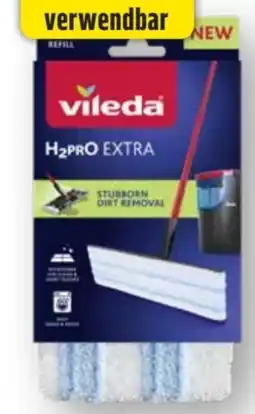 Edeka Vileda Ersatzbezug H2PRO Extra Flat Mop Angebot