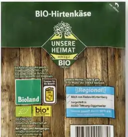 Edeka Unsere Heimat Echt & Gut Bio-Hirtenkäse Angebot