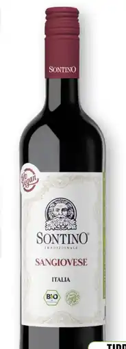 Edeka Sontino Bio Sangiovese Wein Angebot