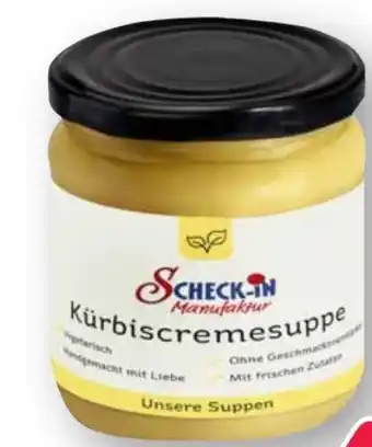 Scheck-in-Center Schenke Manufaktur Kürbiscremesuppe Angebot