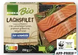 Scheck-in-Center Edeka Bio Lachsfilet Angebot