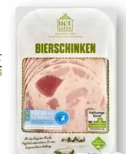 Scheck-in-Center Hofglück Bierschinken Angebot