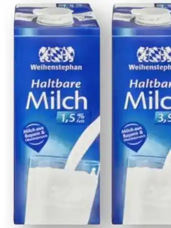 Scheck-in-Center Weihenstephan Haltbare Milch Angebot